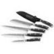 SABATIER TROMPETTE CARBON COUTEAU SANTOKU 18 CM +  865723STCP161