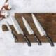 SABATIER TROMPETTE CARBON COUTEAU SANTOKU 18 CM +  865723STCP161