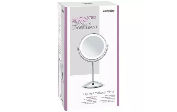 BABYLISS Miroir lumineux grossissant - 9436E