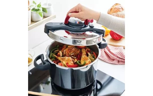 SEB Autocuiseur 7.5 L À la française - Clipso Minut' Collection