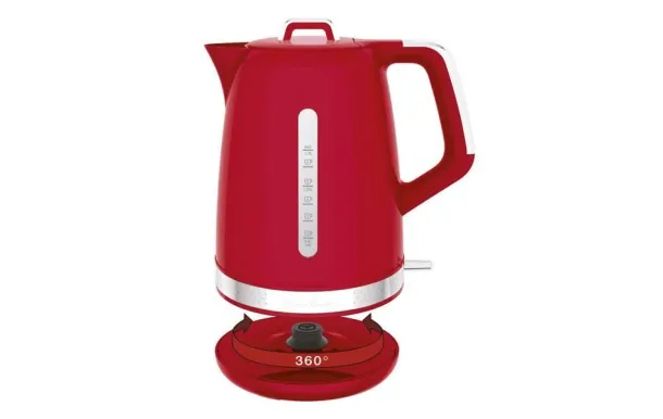 MOULINEX BOUILLOIRE SOLEIL 1,7L 2400W RETRO ROUGE BY320510
