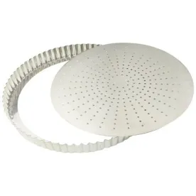 GOBEL Tourtière cannelée perforée - fer blanc - fo 126431