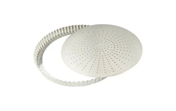GOBEL Tourtière cannelée perforée - fer blanc - fo 126431