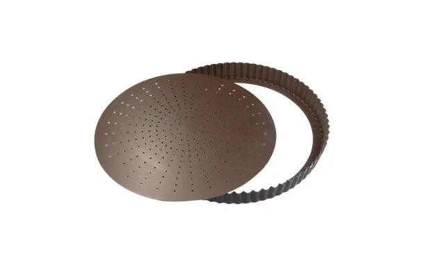 GOBEL Tourtière cannelée perforée - anti adhérente 226421