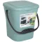 EDA POUBELLE COMPOST 6L VERT EUCA.AV.COUV. 13119 V.EU CX6