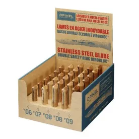 OPINEL BOITE 30 COUTEAUX INOX 001159