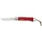 OPINEL BAROUDEUR COUTEAU N°8 ROUGE INOX 001705