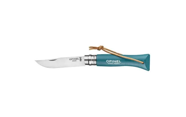 OPINEL BAROUDEUR TURQUOISE COUTEAU INOX N°6 002200