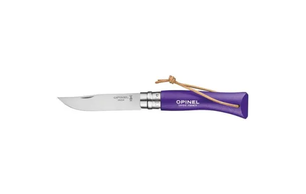 OPINEL BAROUDEUR VIOLET COUTEAU INOX N°7 002205