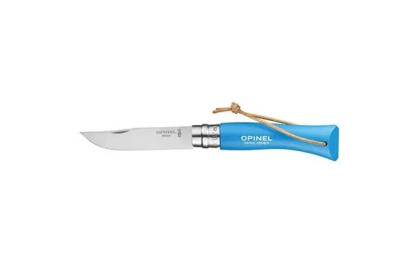 OPINEL BAROUDEUR CYAN COUTEAU INOX N°7 002206