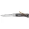 OPINEL BAROUDEUR NOIR BRUN COUTEAU INOX N°8 002211