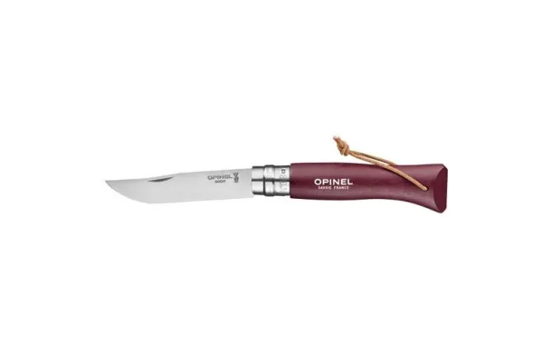 OPINEL BAROUDEUR GRENAT COUTEAU INOX N°8 002213