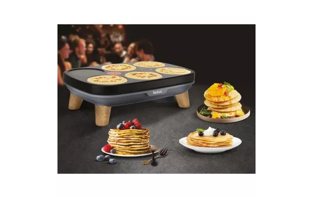 TEFAL CREPE PARTY GOURMET PLAQUE 6 MINI CREPES PY901BF1