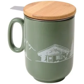 TABLE ET COOK ORIGAMI MONTAGNE TISANIERE KAKI 450M 86E-001-MMK