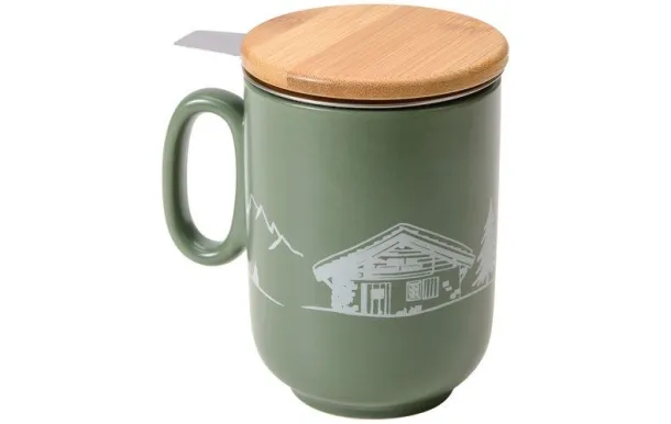 TABLE ET COOK ORIGAMI MONTAGNE TISANIERE KAKI 450M 86E-001-MMK