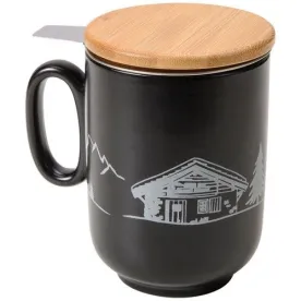 TABLE ET COOK ORIGAMI MONTAGNE TISANIERE NOIR 450M 86E-001-MMN