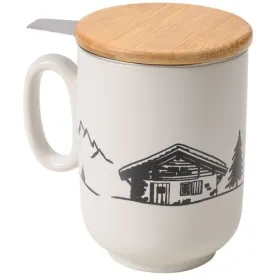 TABLE ET COOK ORIGAMI MONTAGNE TISANIERE BLANC 450 86E-001-MMB