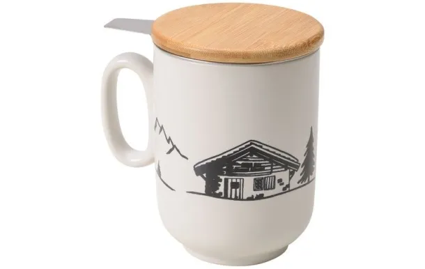 TABLE ET COOK ORIGAMI MONTAGNE TISANIERE BLANC 450 86E-001-MMB