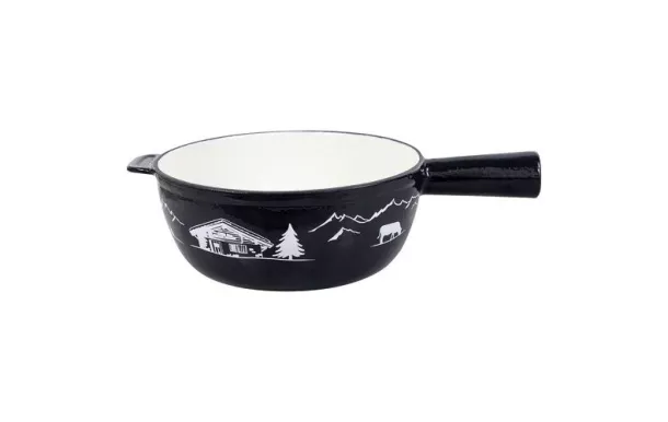 TABLE ET COOK MONTAGNE POELON FONTE 24 NOIR SH004