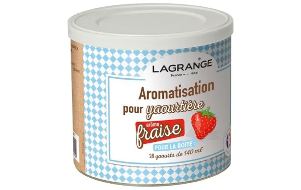 LAGRANGE AROMATISATION FRAISE 500G POUR YAOURTHIER 380320