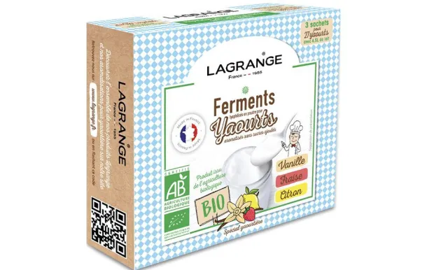 LAGRANGE FERMENT AROMATISE VANILLE FRAISE CITRON 385002