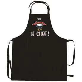 WINKLER TABLIER LE CHEF RECYCLE NOIR 72 X 90 CM 2072170000