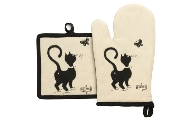 WINKLER LOT GANT MANIQUE DUBOUT CHAT PAPILLON BEIG 6381090102
