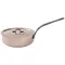 BAUMALU Sauteuse 24 cm + couvercle cuivre - B'Chef