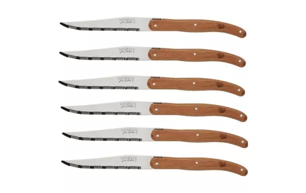 JEAN DUBOST LAGUIOLE CHENE PEFC COFFRET 6 COUTEAUX L0060011PEF175