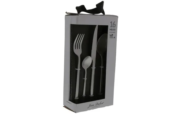 JEAN DUBOST ANURADHA MENAGERE 16P INOX SATINE NA020890X21047