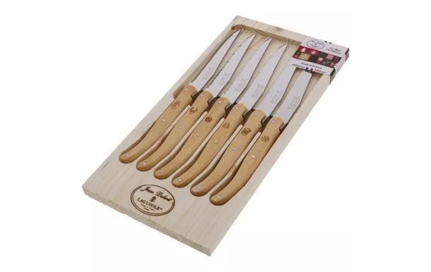 JEAN DUBOST UN NOEL A LA FRANCAISE 6 couteaux stea L0060015D80175