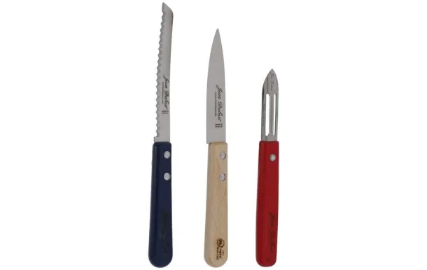 JEAN DUBOST COFFRET 3 PIECES CUISINE BLEU BLANC RO CB10A250HC2364