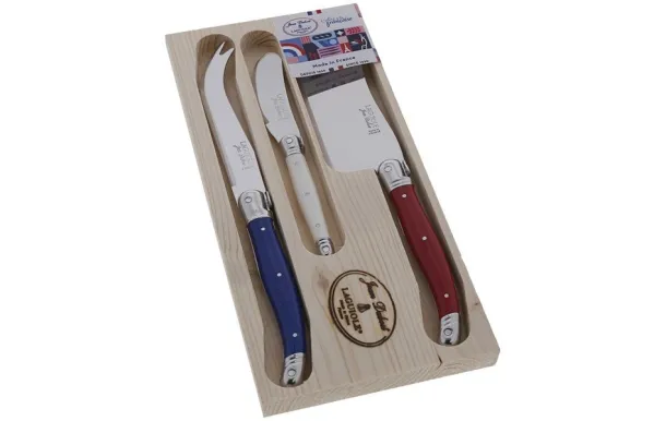 JEAN DUBOST LAGUIOLE SET 3 PIECES FROMAGE BLEU BLA L0032521PAR363