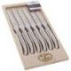 JEAN DUBOST DAMAS COFFRET 6 COUTEAUX LAGUIOLE TOUT L0060014D32175