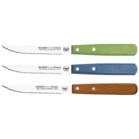 NOGENT BOITE 20 COUTEAU STEAK 11CM CLASSIC BLEU VE 03629K