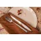 NOGENT Couteau steak 11 cm lame crantée 3mm couleu 93969B