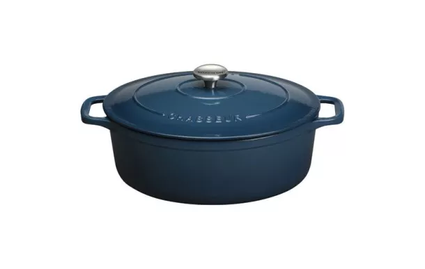CHASSEUR Cocotte en fonte ovale 29 cm River - Sublime