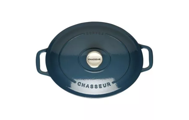 CHASSEUR Cocotte en fonte ovale 29 cm River - Sublime