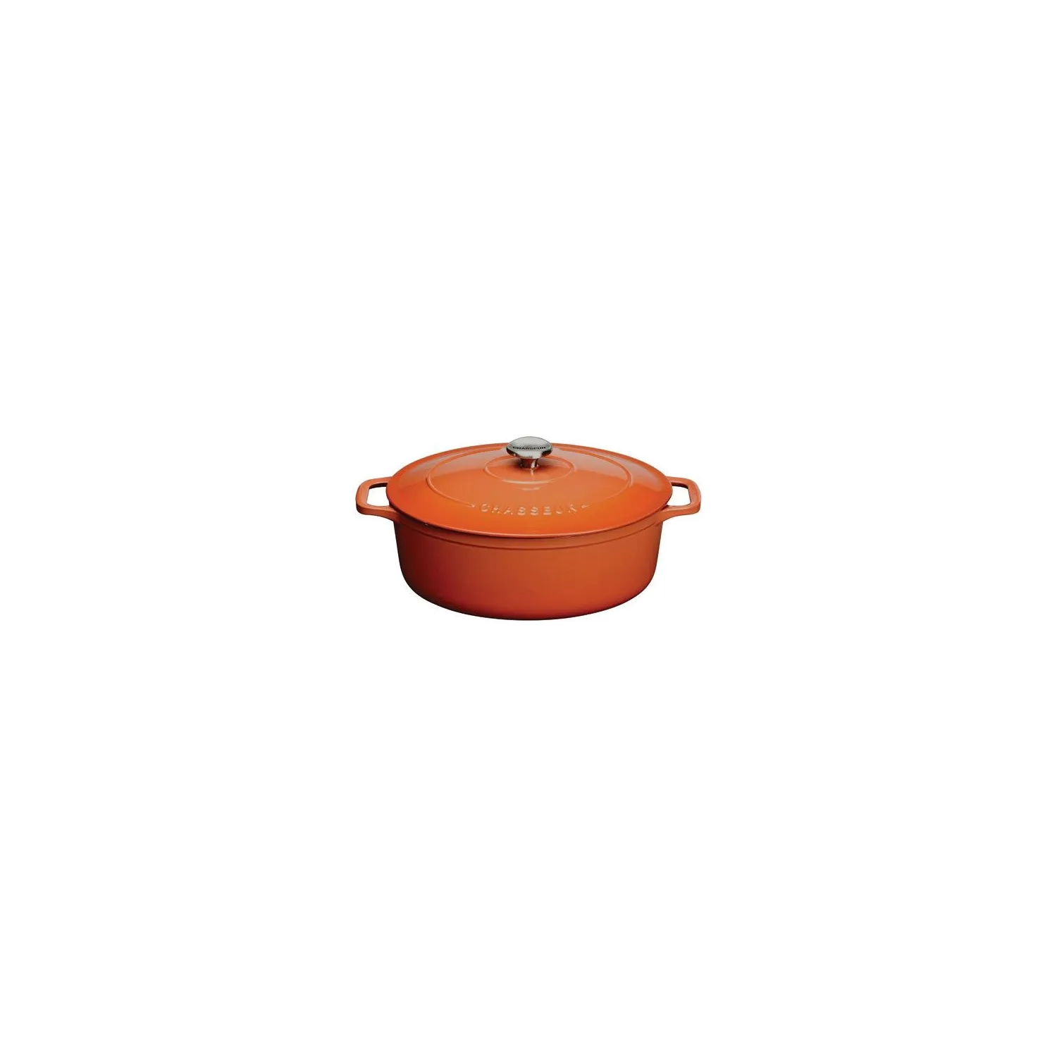 CHASSEUR Cocotte en fonte ovale 33 cm Chestnut - Sublime