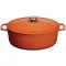 CHASSEUR Cocotte en fonte ovale 33 cm Chestnut - Sublime