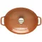 CHASSEUR Cocotte en fonte ovale 33 cm Chestnut - Sublime