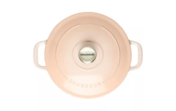 CHASSEUR Cocotte en fonte ronde 28 cm Champagne - Sublime