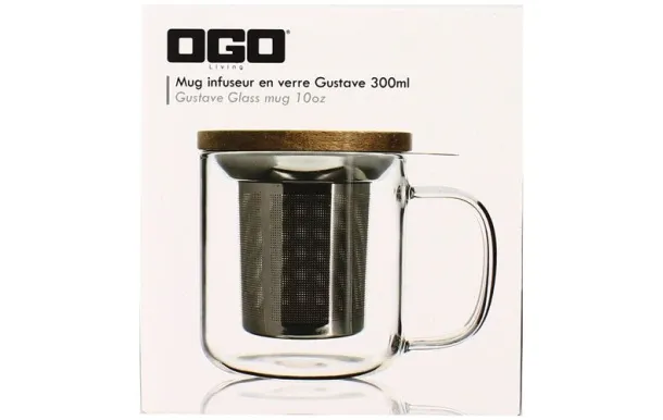OGOLIVING GUSTAVE TISANIERE 300 ML VERRE BOROSILIC 7912103