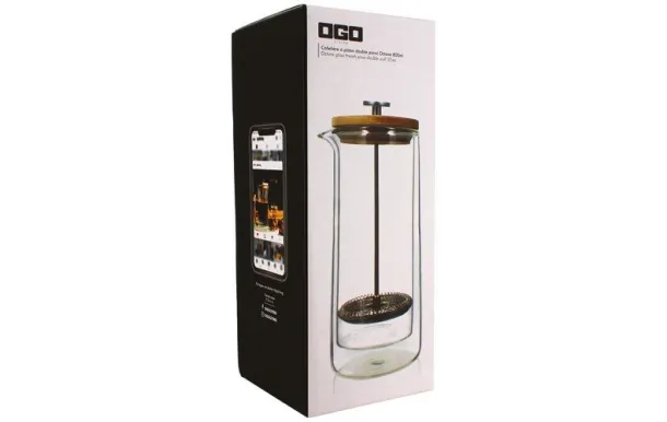 OGOLIVING OCTAVE CAFETIERE PISTON 800 ML EN VERRE  7912152