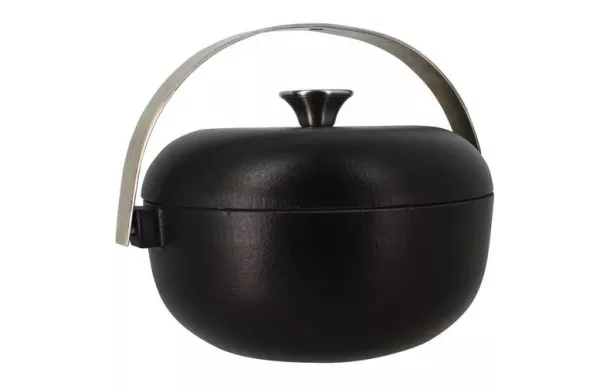 OGOLIVING OLAF COCOTTE 24 CM FONTE NOIR AVEC ANSE  7930205