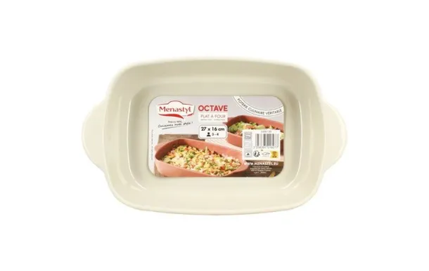 MENASTYL OCTAVE PLAT A FOUR RECTANGLE 1 L BEIGE 27 3356130