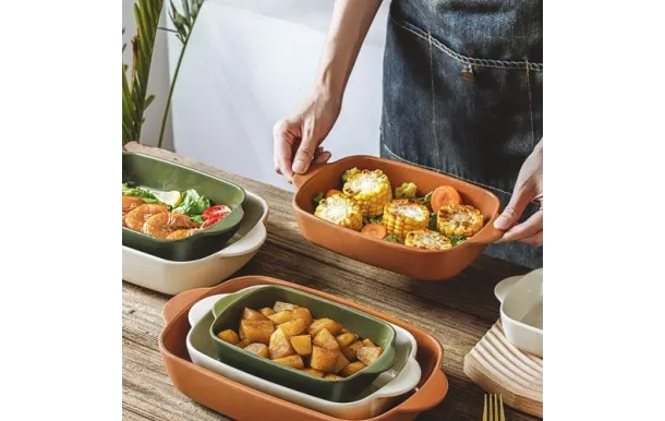 MENASTYL OCTAVE PLAT A FOUR RECTANGLE 1 L TERRACOT 3356131