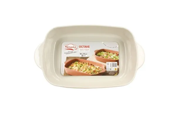 MENASTYL OCTAVE PLAT A FOUR RECTANGLE 3,3 L BEIGE  3356140