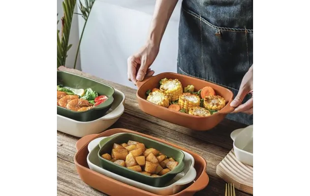 MENASTYL OCTAVE PLAT A FOUR OVALE 950 ML BEIGE 27  3356160