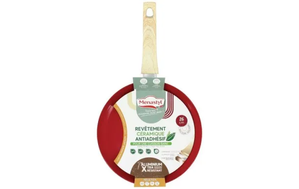 MENASTYL COLORAMA CREPIERE 26 CM MAGENTA EN ALUMIN 6020825